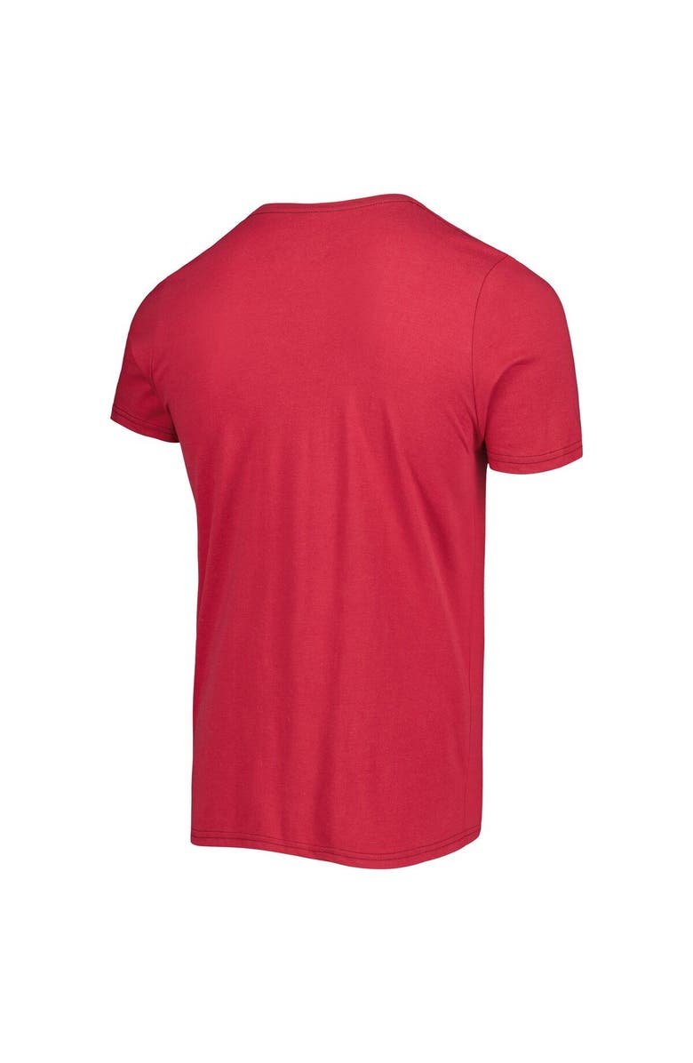 HOMEFIELD Men's Homefield Heathered Crimson Oklahoma Sooners RUF Vintage T-Shirt, Alternate, color, 