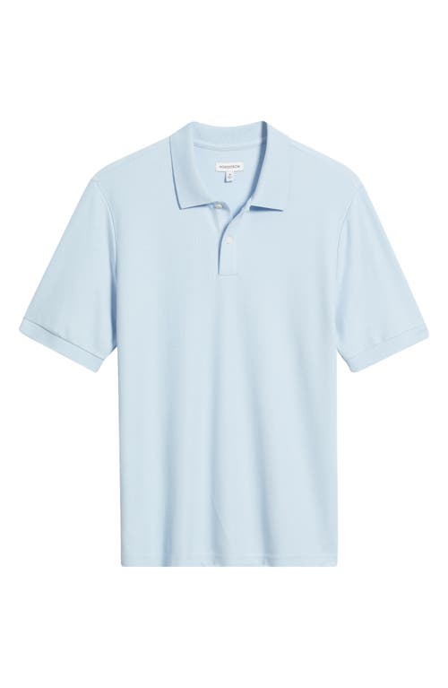 Nordstrom Pima Cotton Piqué Polo In Blue