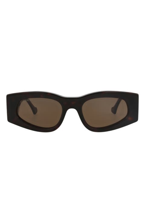 52mm Square Sunglasses