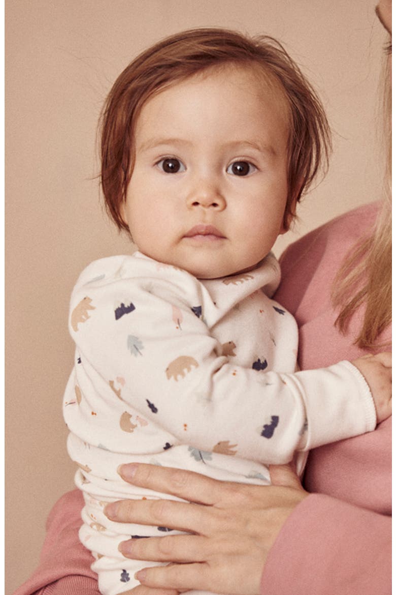 Safari Print Pyjamas, Alternate, color, BEAR PRINT
