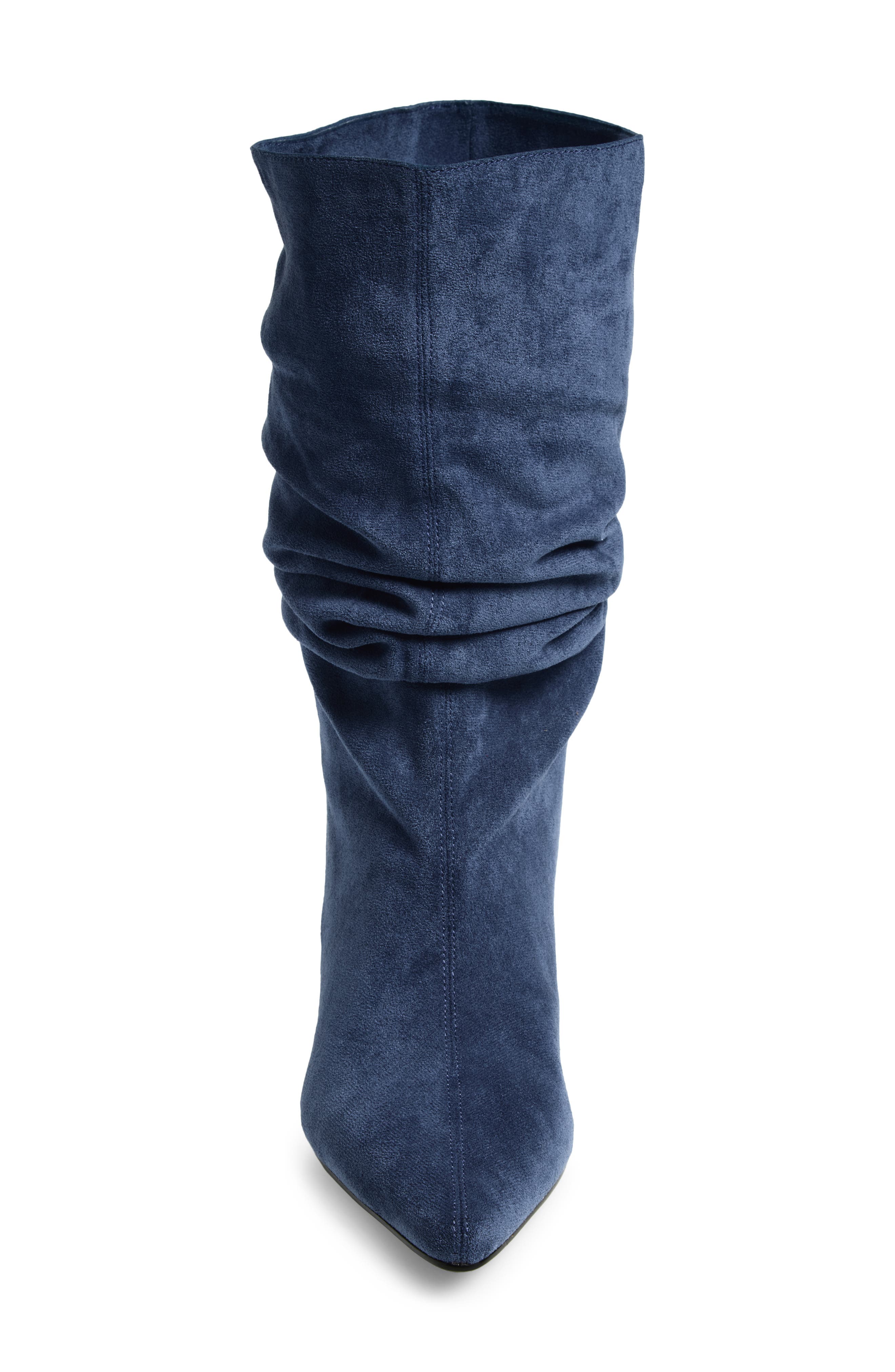 Trixxie Bootie, Alternate, color, BLUE SUEDE