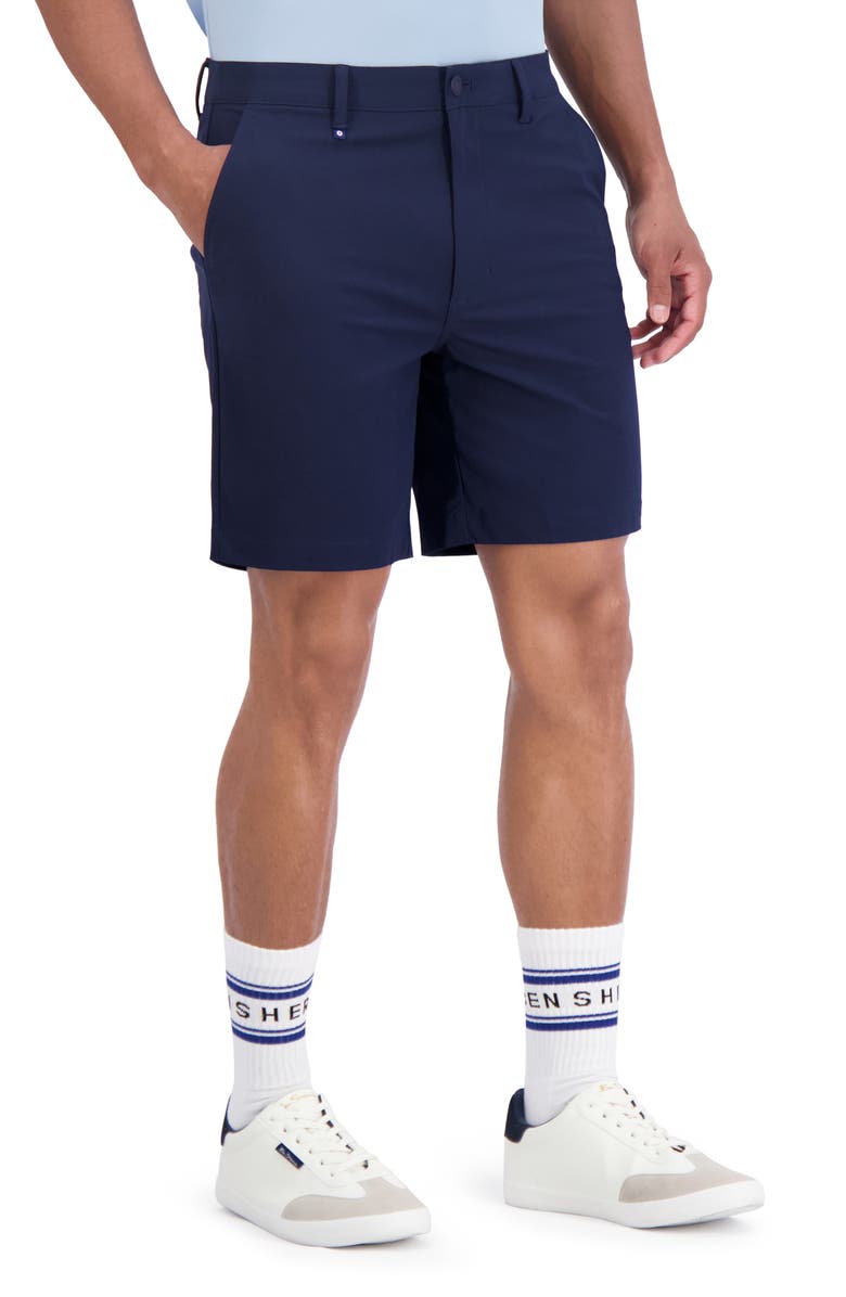 Ben Sherman 4-Way Stretch Tech Golf Shorts, Alternate, color, Navy