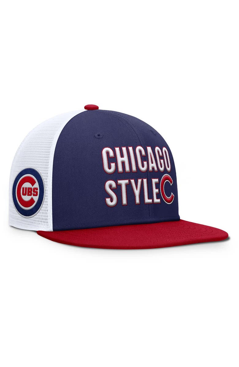 Nike Men's Nike Royal Chicago Cubs Pro Trucker Snapback Hat, Main, color, Royal