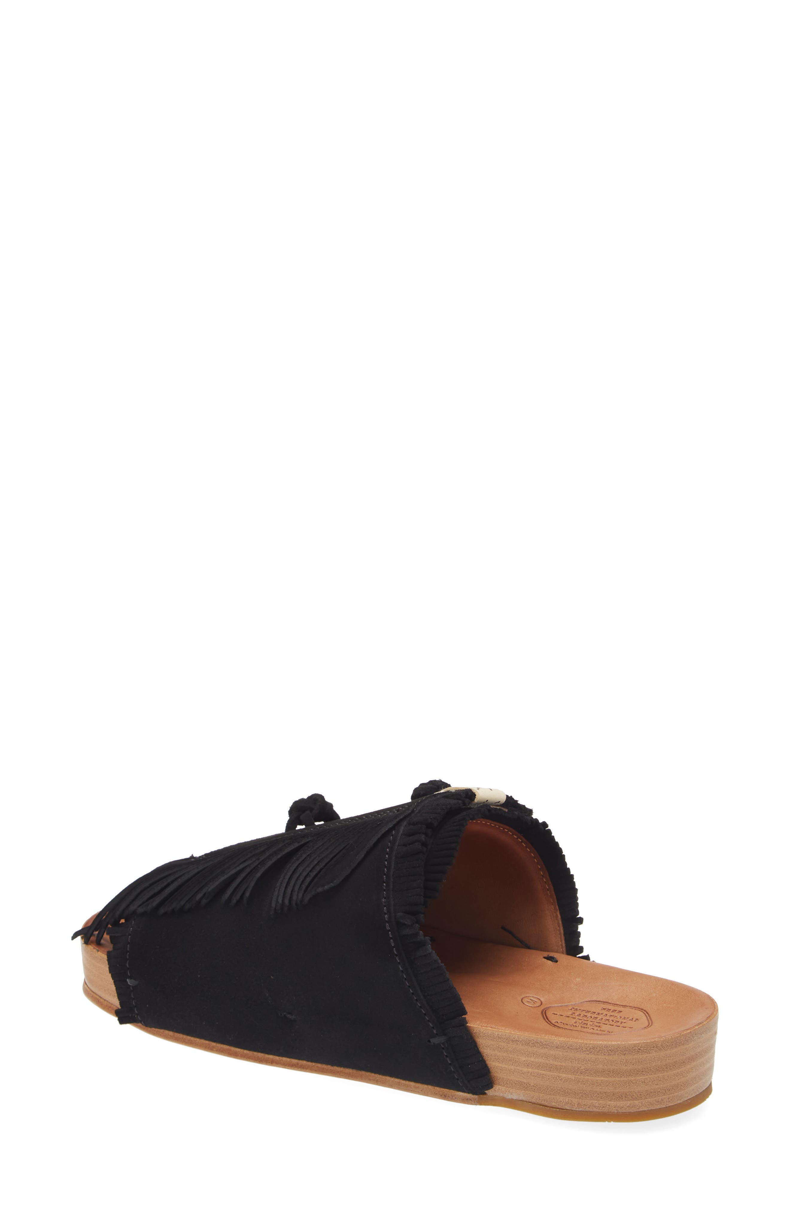 VISVIM Christo Folk Slide Sandal, Alternate, color, 