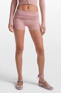 NikeSKIMS Matte Foldover Waist Shorts