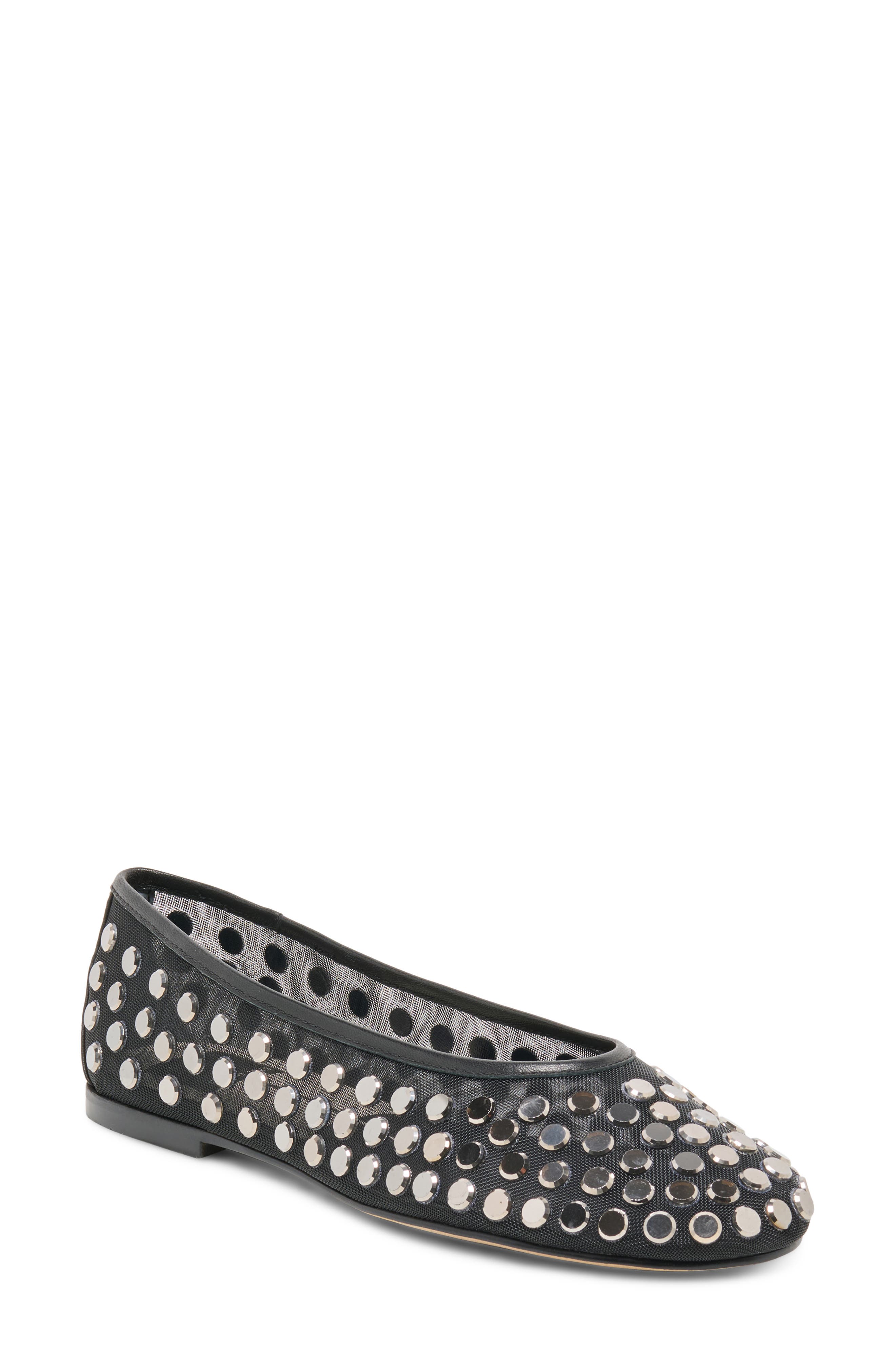 Calia Stud Flat, Main, color, ONYX MESH