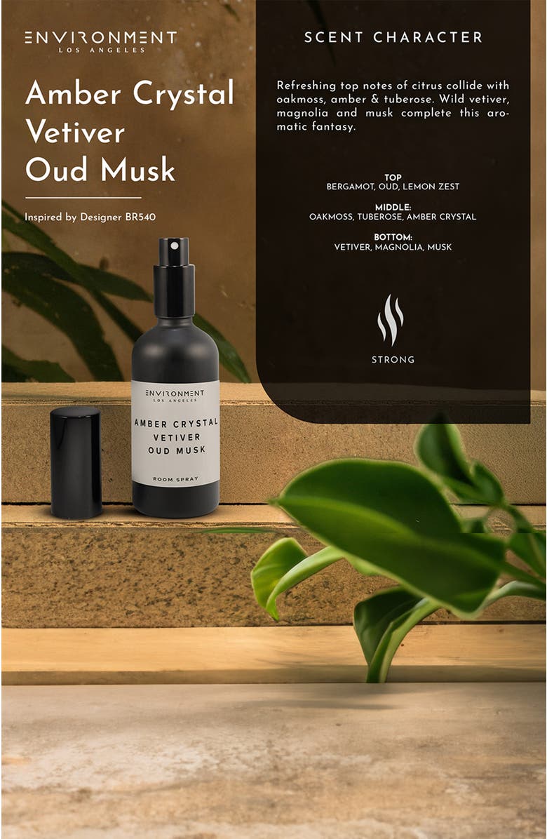 ENVIRONMENT Inspired by 5-Star Resort Scents Room Spray, Alternate, color, Inspired By Baccarat Rouge 540