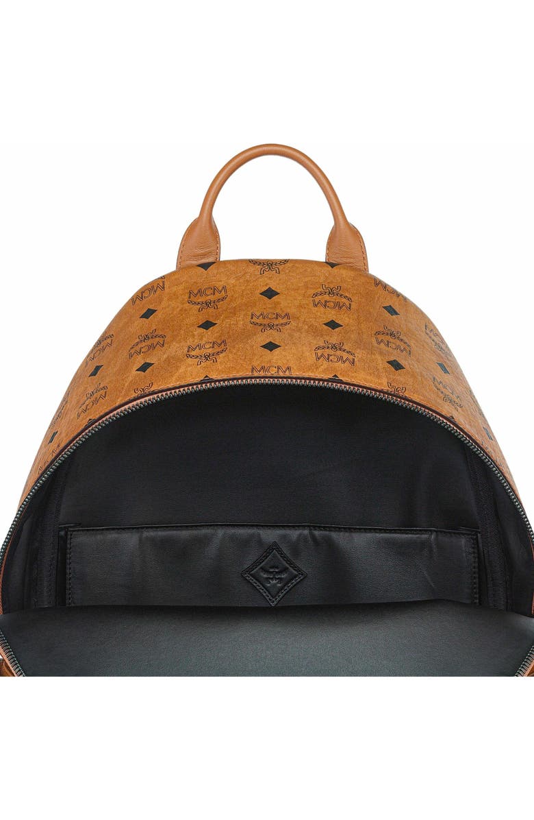 MCM Stark Backpack in Visetos, Alternate, color,