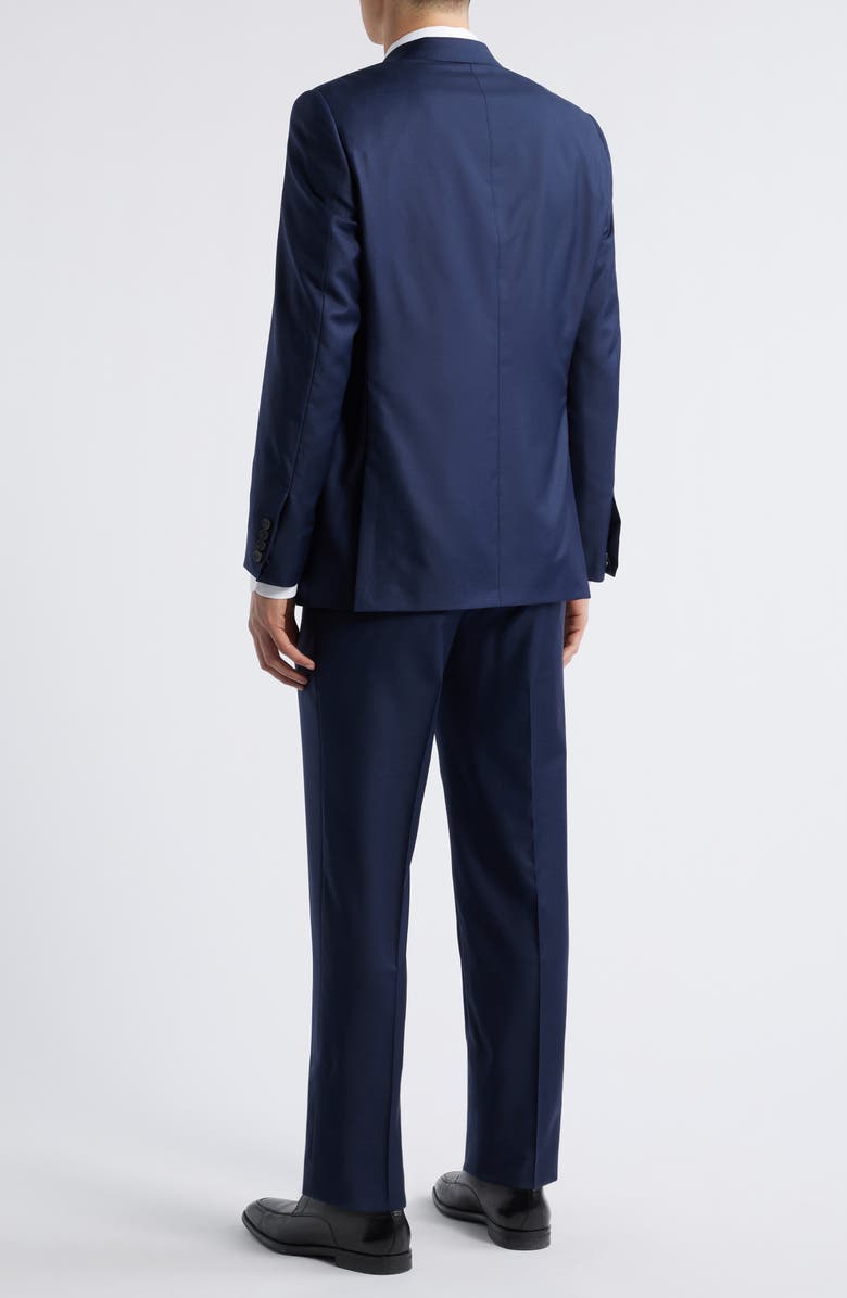 Heritage Gold Honeyway Classic Fit Super 150s Navy Wool Suit, Alternate, color, Navy
