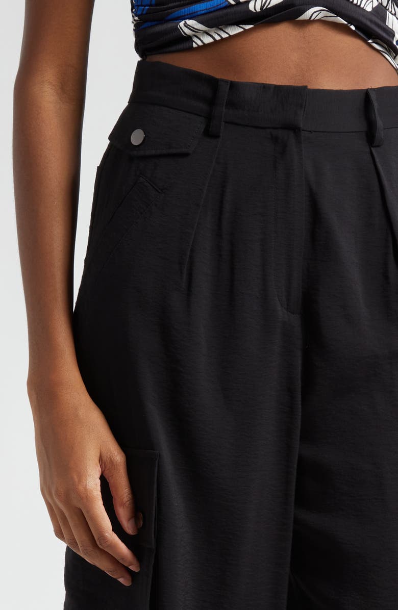 Ramy Brook Emil High Waist Wide Leg Pants, Alternate, color, 