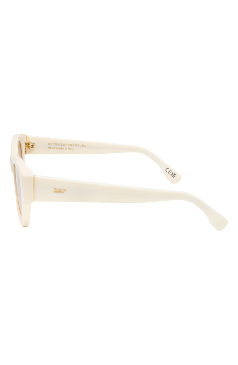 SUPER by RETROSUPERFUTURE<sup>®</sup> 54mm Cat Eye Sunglasses, Alternate, color, White
