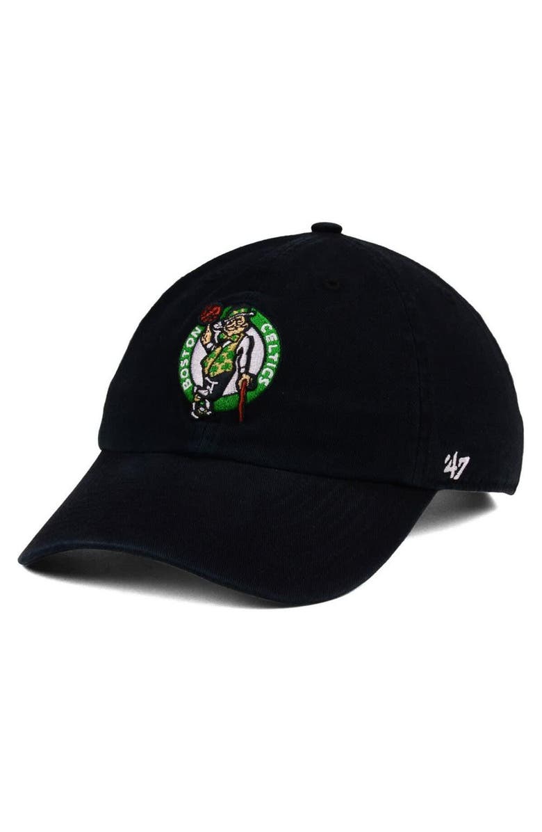 '47 Boston Celtics '47 Clean Up Adjustable Hat - Black, Main, color,