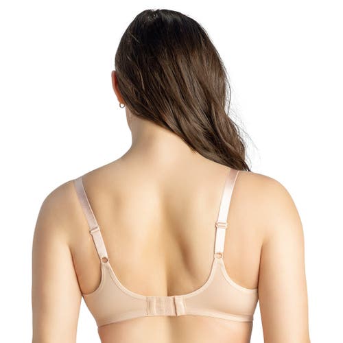 Shop Parfait Pearl Non-padded Seamless Minimizer Bra In Cameo Rose