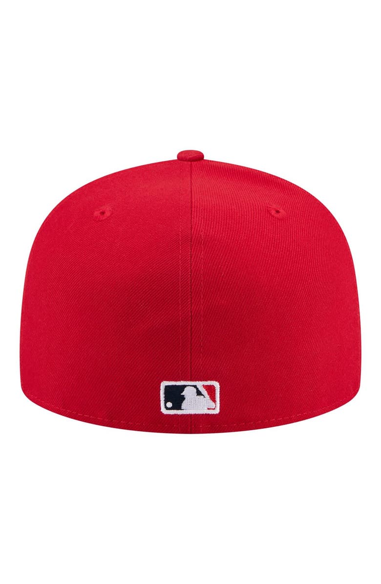 New Era Men's New Era Red St. Louis Cardinals City Patch 59FIFTY Fitted Hat, Alternate, color, Red
