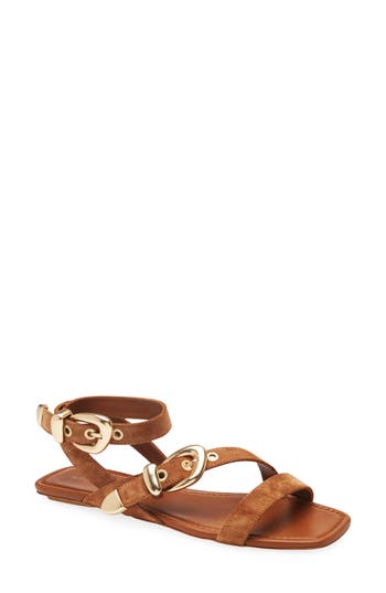 Stuart Weitzman Maven Sandal In Brown