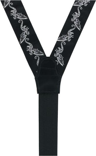 Guardian of Freedom  Dragon Silk Button End  Suspenders