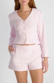 French Connection Halsey Twill Crop Jacket