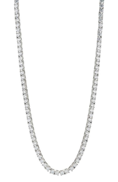 Cubic Zirconia Tennis Necklace
