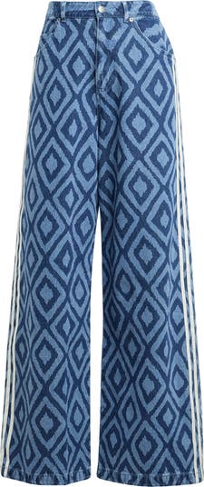デニム・ジーパン [ADIDASx FARM RIO] Denim Track Pants adidas x FARM Rio Lifestyle Denim Track Pants | Nordstrom