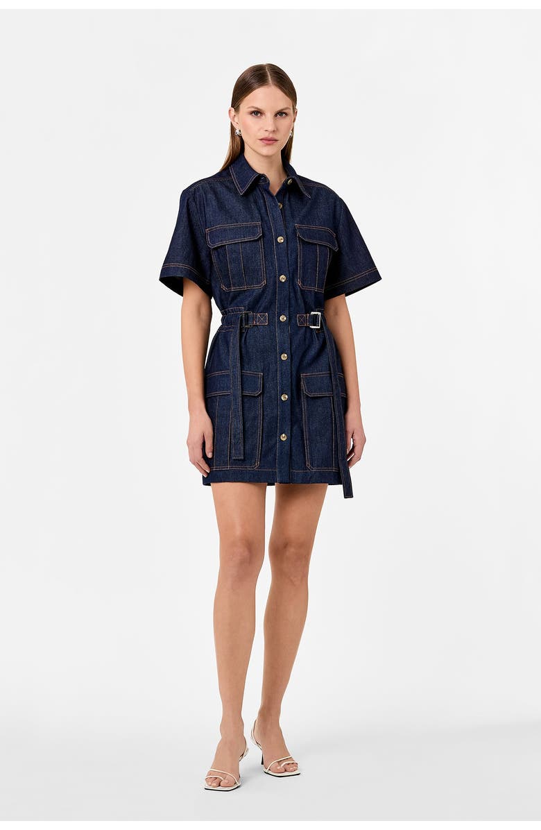 NICHOLAS Rianne Dress, Alternate, color, Indigo
