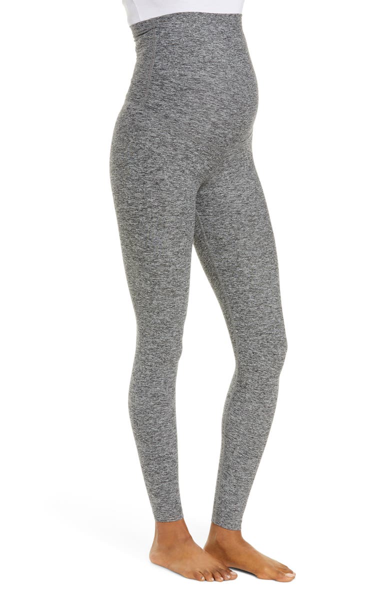 Beyond Yoga Empire Waist Maternity Leggings, Alternate, color, 