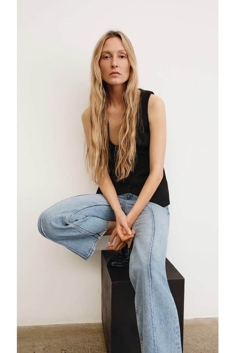 Finch High Rise Cropped Bootcut Jean, Alternate, color, Vintage Light Blue