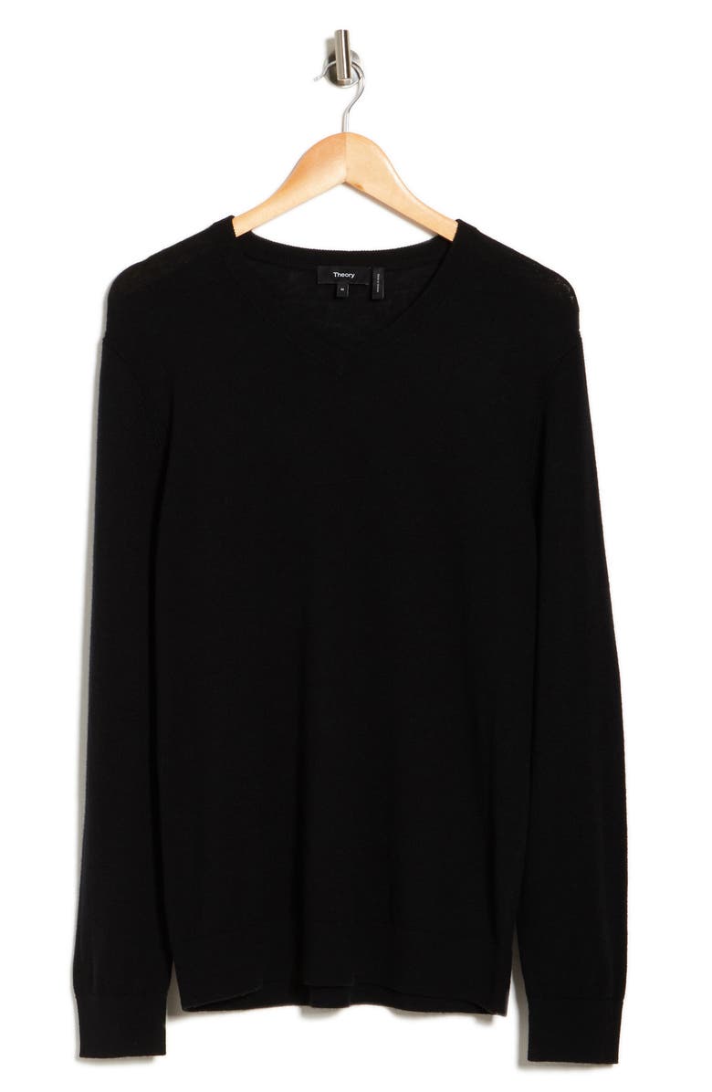 Theory Riland V P.Harman Merino Wool Blend Pullover, Alternate, color, 