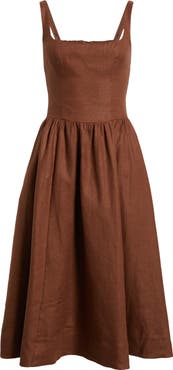 Reformation Janu Linen Sundress