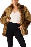 Steve Madden Norie Faux Fur Coat