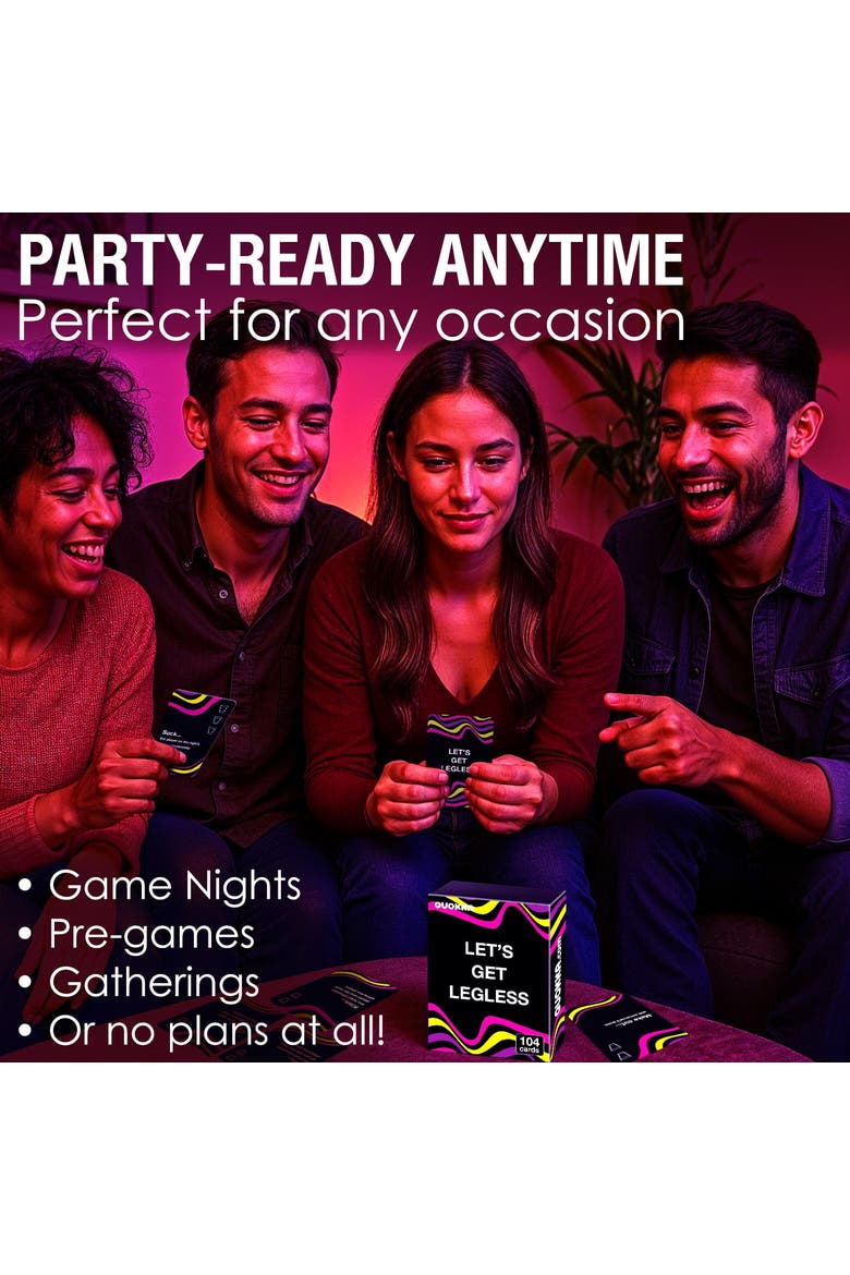 Card Game for Adults - Fun Party Game, Alternate, color, Get Legless
