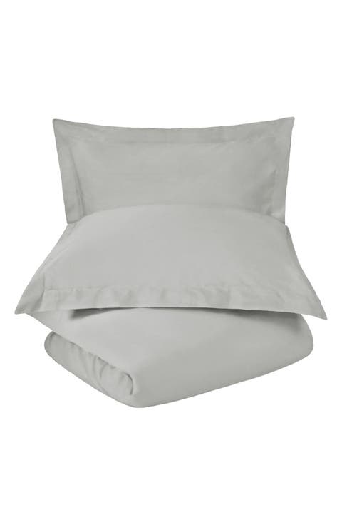 600 Thread Count Sateen Duvet Cover & Shams Set