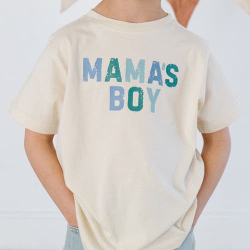 Shop Sweet Wink Mama's Boy Multi Short Sleeve T-shirt In Natural