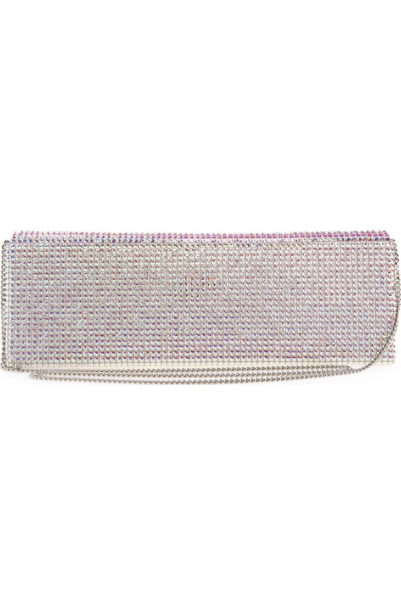 Amina Muaddi Amini Paloma Crystal Box Clutch, Alternate, color,