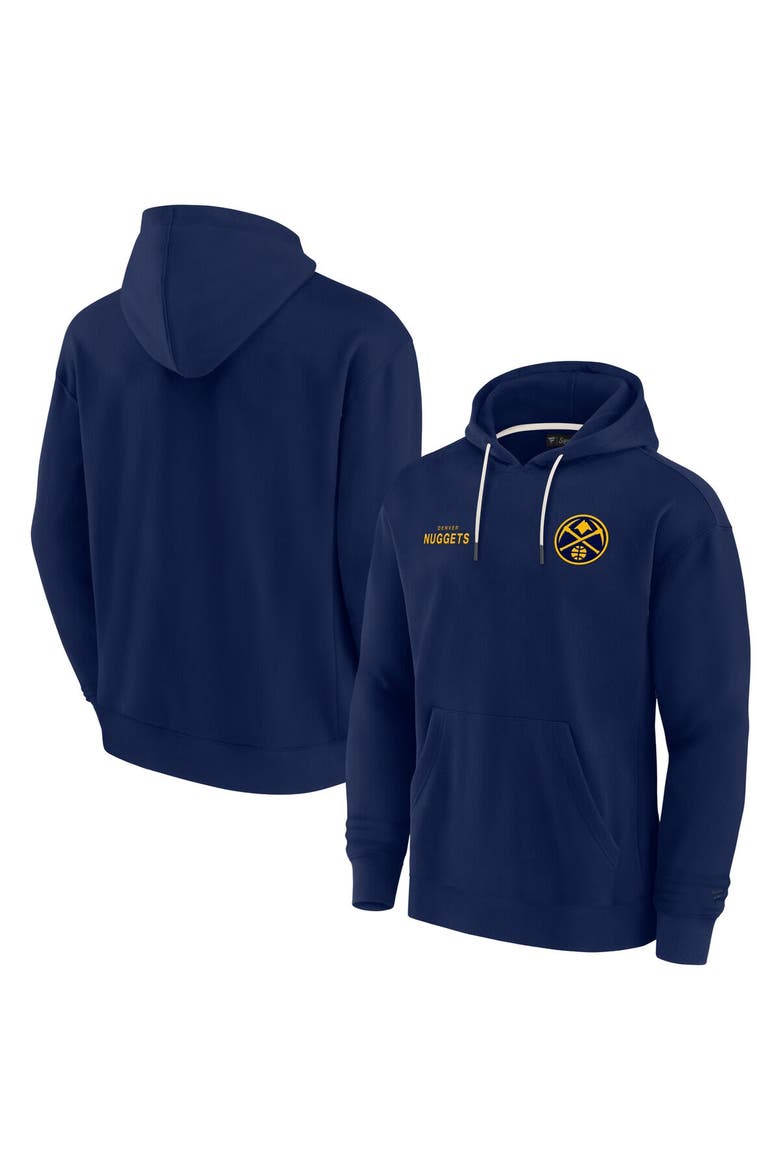 Unisex Fanatics Signature Navy Denver Nuggets Elements Super Soft Fleece Pullover Hoodie, Alternate, color, Navy
