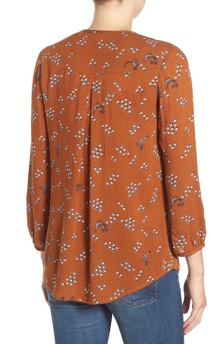 Hinge Peasant Blouse, Alternate, color,