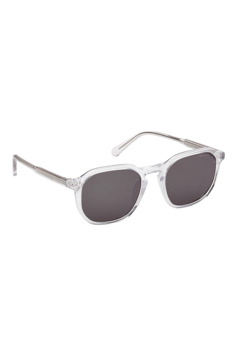 Geometric Sunglasses, Alternate, color, CRYSTAL / GREEN