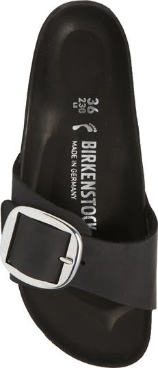 Madrid Big Buckle Natural Leather Patent High Shine Crocus