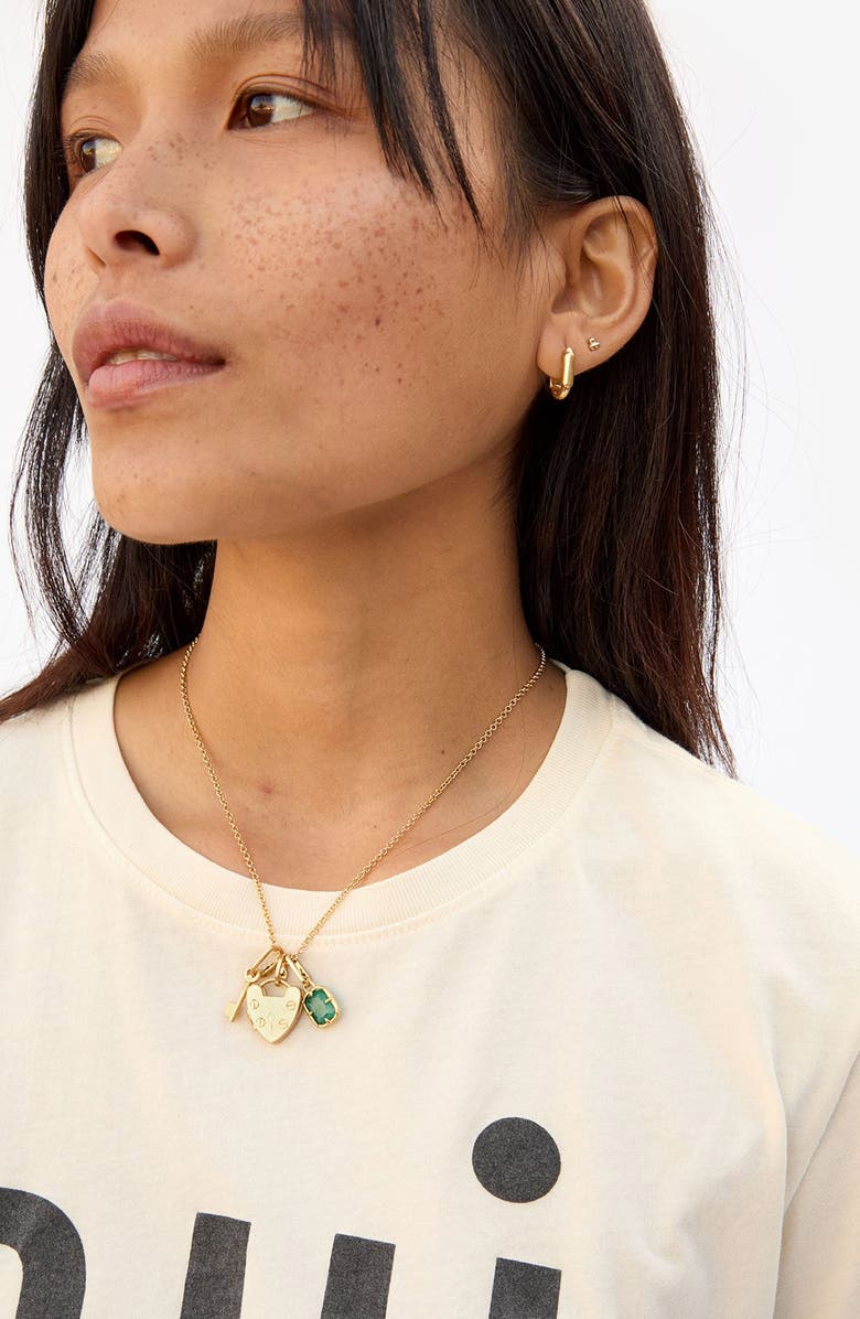 Clare V. Padlock Locket, Alternate, color,