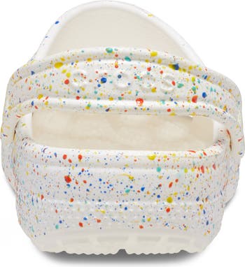 Kids' Classic Paint Splatter Clog