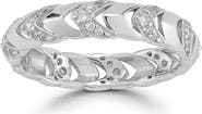 CHLOE AND MADISON Cubic Zirconia Band Ring