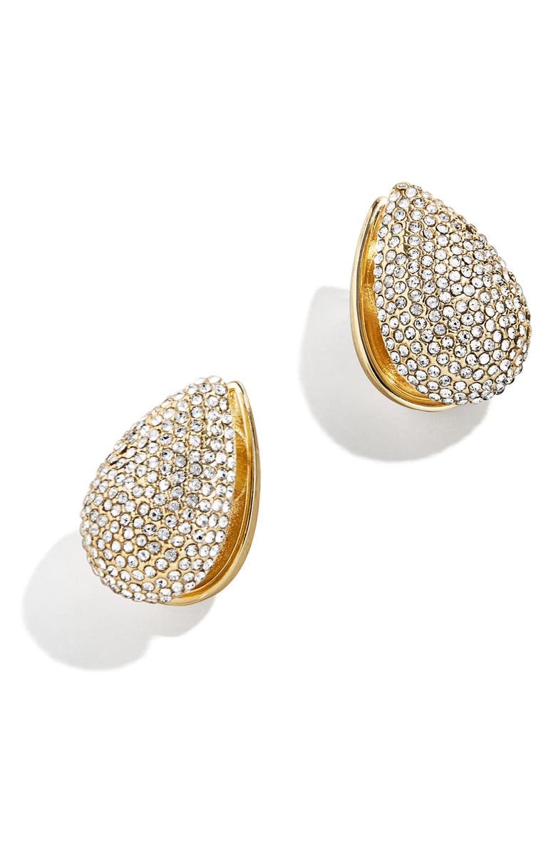 BaubleBar Jazzlyn Drop Earrings, Main, color, Clear