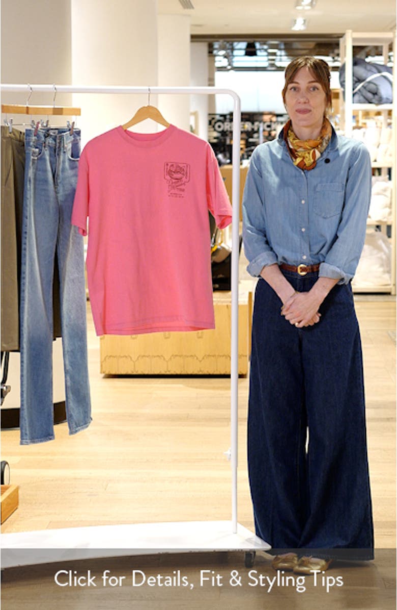 Gill of Dreams Organic Cotton Graphic T-Shirt, sales video thumbnail