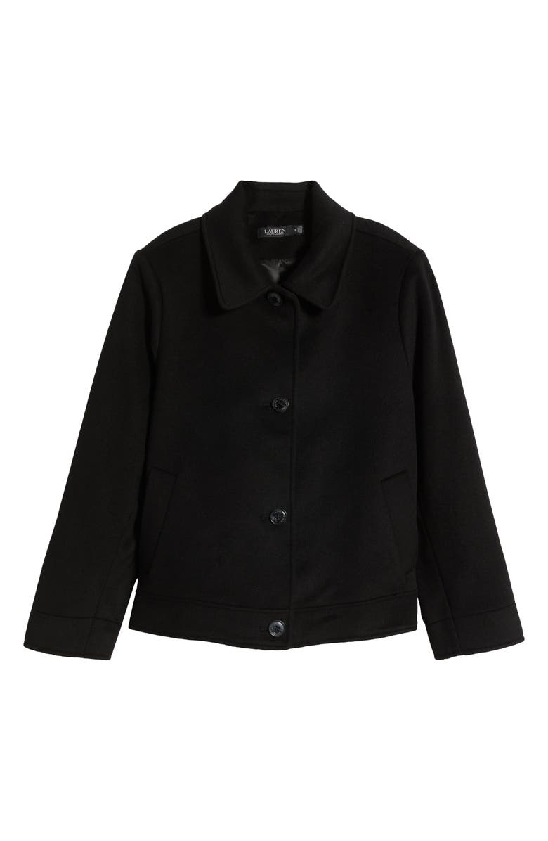 Lauren Ralph Lauren Shortie Wool Blend Jacket, Main, color, 