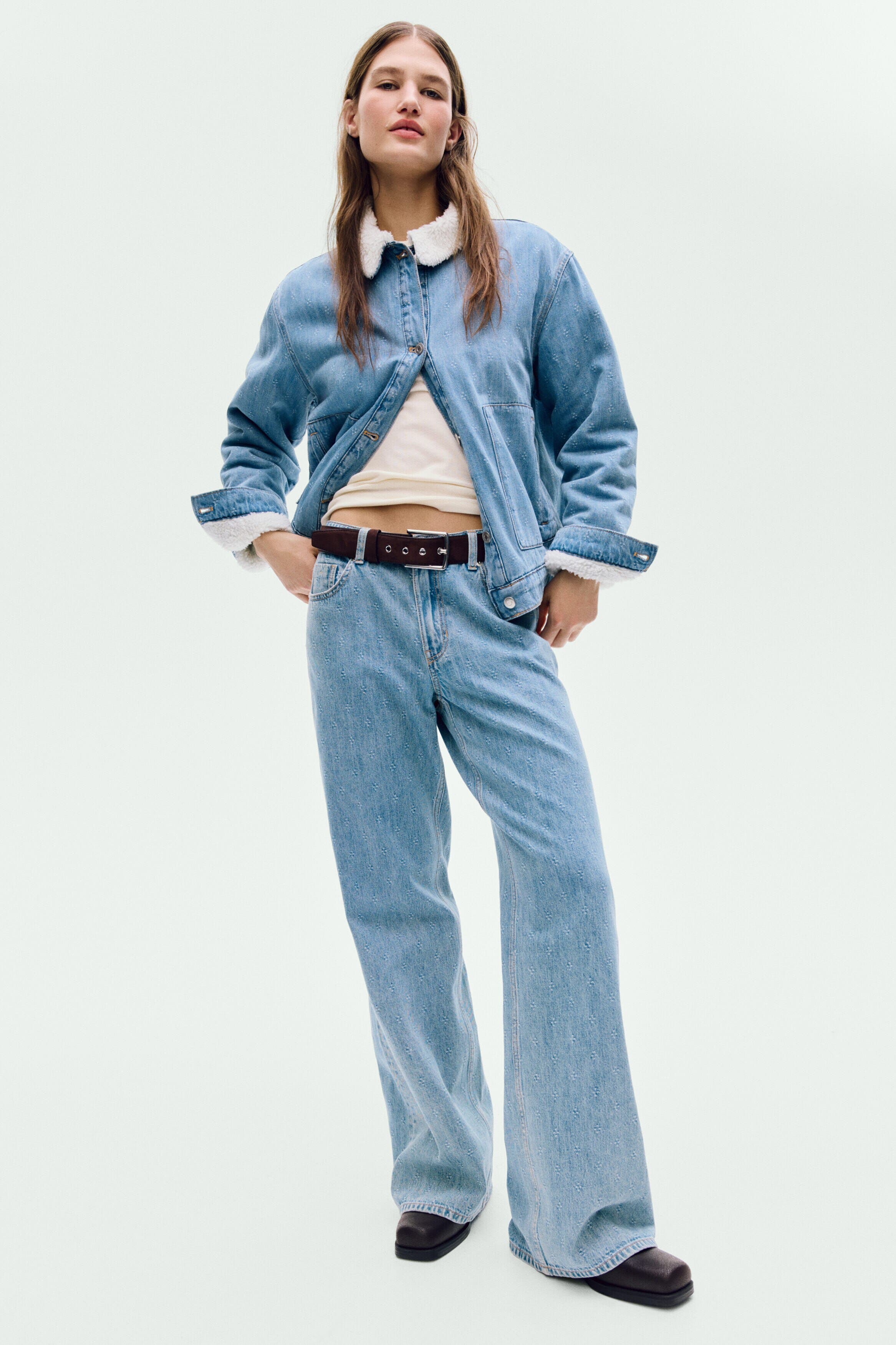 selected Denim blue