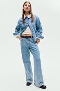 H&M Wide High Waist Jeans
