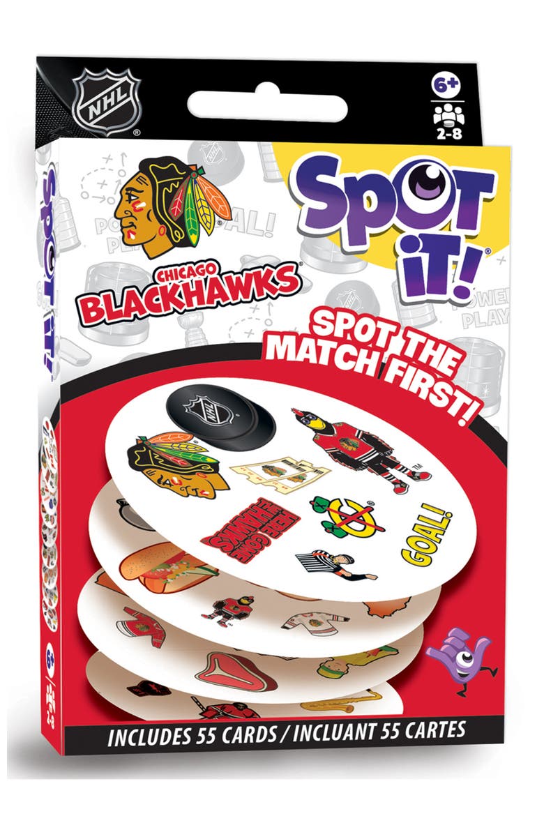 Chicago Blackhawks Spot It! Card Game, Main, color, Multicolor