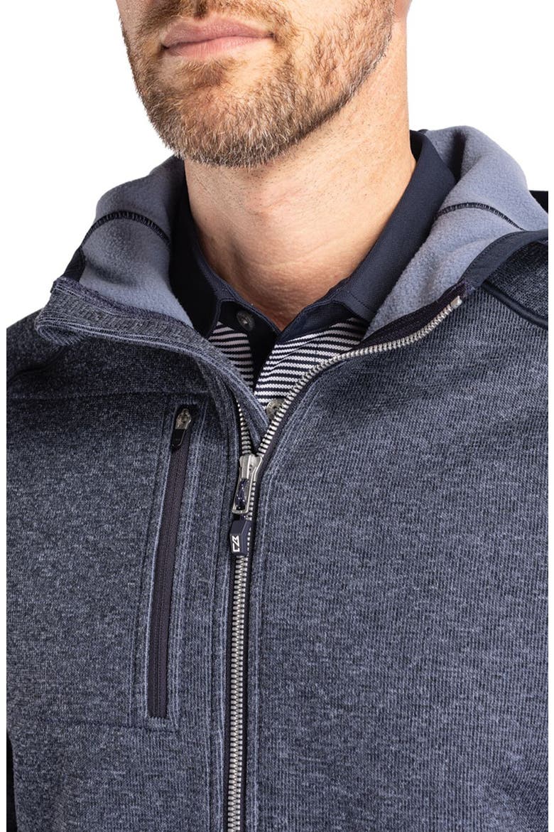 Mainsail Full Zip Hooded Jacket, Alternate, color, LIBERTY NAVY HEATHER