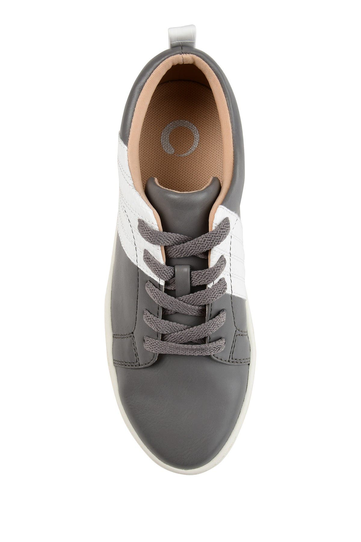 Journee Collection Raaye Sneaker, Alternate, color, Grey
