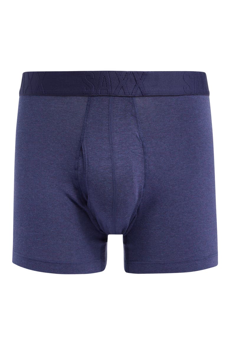 DropTemp™ Cooling Cotton Boxer Briefs, Alternate, color, ASTRO BLUE HEATHER