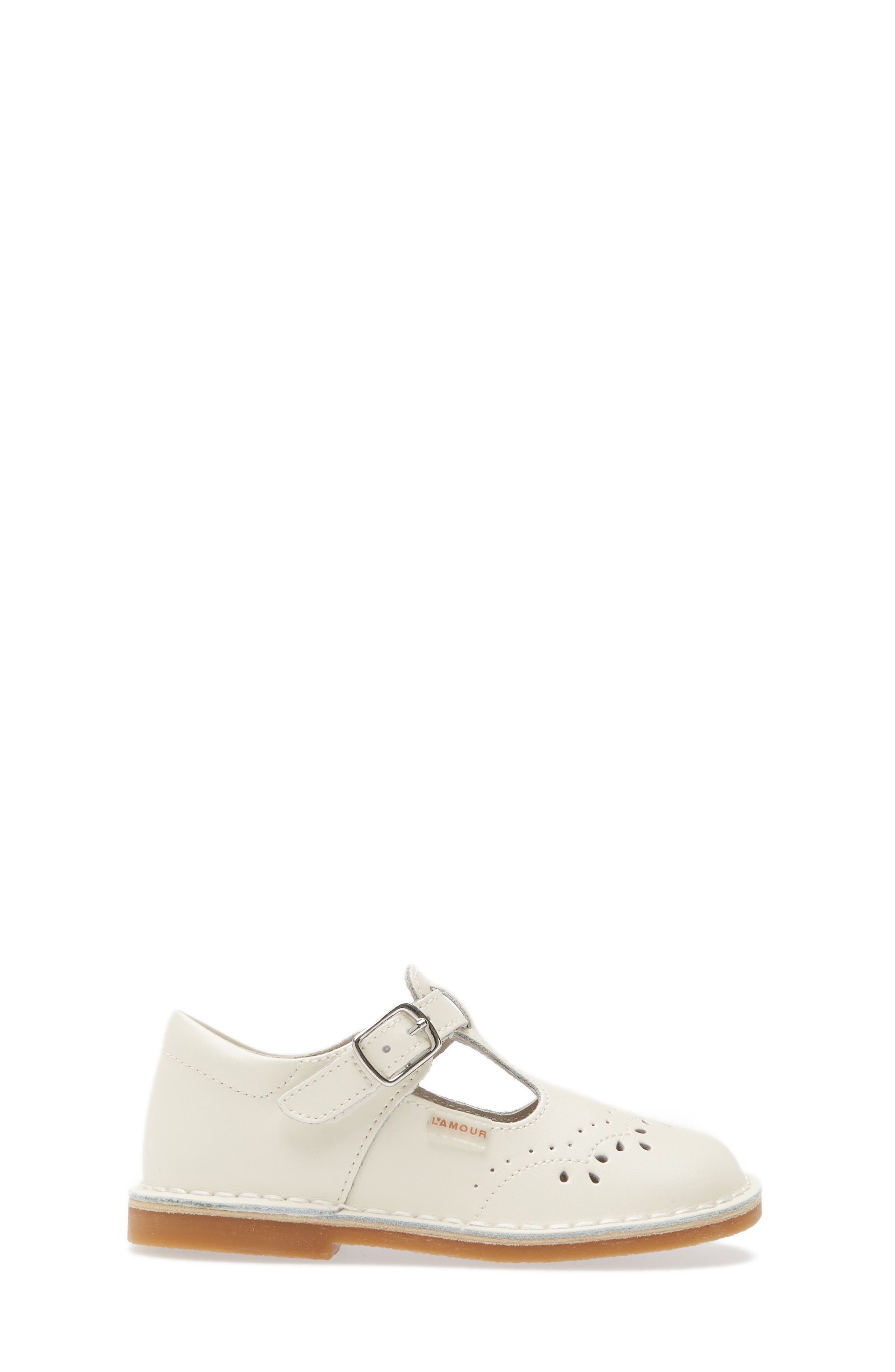 Kids' Ruthie T Strap Mary Jane, Alternate, color, PEARL WHITE